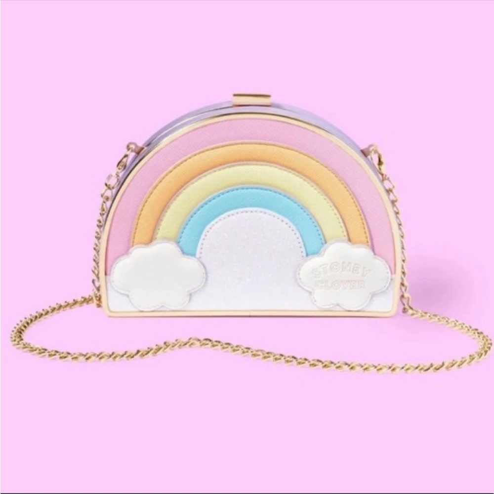 NWT STONEY CLOVER LANE X Target Rainbow Crossbody Bag Rainbow Purse